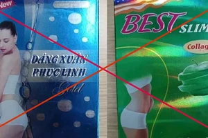 Hai sản phẩm thực phẩm bảo vệ sức khỏe chứa chất cấm sibutramine. (Ảnh: VFA)
