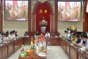 Quang cảnh hội nghị. 