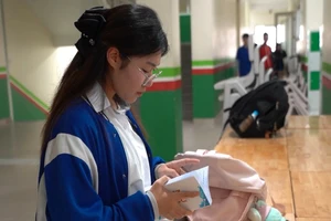 Học sinh lớp 9 chạy nước rút cho kỳ thi vào lớp 10 sắp tới.