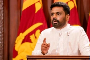Tổng thống Sri Lanka Anura Kumara Dissanayake. (Ảnh: Xinhua)