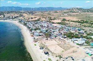 Dự án Nhà máy điện hạt nhân Ninh Thuận 1 dự kiến xây dựng tại thôn Vĩnh Trường, xã Phước Dinh, huyện Thuận Nam. (Ảnh: TTXVN) 
