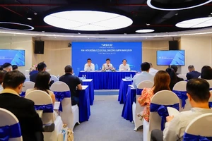 (Ảnh: Toàn cảnh phiên họp Đại hội đồng cổ đông của Tasco năm 2025)