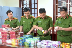 Thuốc giả được Công an tỉnh Thanh Hóa phát hiện, thu giữ. Ảnh: Lam Sơn