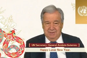 Tổng Thư ký Liên hợp quốc António Guterres gửi thông điệp chúc mừng nhân dịp Tết Nguyên đán Ất Tỵ 2025.