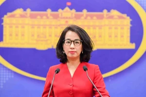 Người phát ngôn Bộ Ngoại giao Việt Nam Phạm Thu Hằng. (Ảnh: Bộ Ngoại giao Việt Nam)