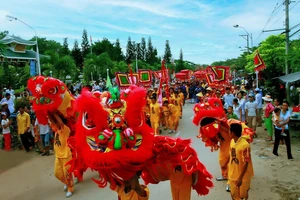 Lễ hội Vía Bà Chúa Xứ Núi Sam, tỉnh An Giang, là di sản thứ 16 của Việt Nam được UNESCO ghi danh vào Danh sách Di sản văn hóa phi vật thể đại diện của nhân loại, ngày 4/12. Nguồn: Cục DSVH