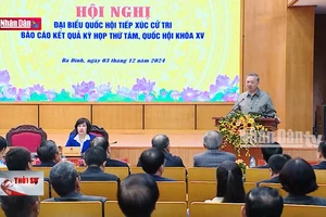 Tổng Bí thư Tô Lâm tiếp xúc cử tri thành phố Hà Nội