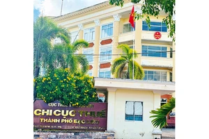 Trụ sở Chi cục Thuế thành phố Bạc Liêu, tỉnh Bạc Liêu.