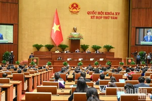 Kỳ họp thứ 8, Quốc hội khóa XV. (Ảnh minh họa: DUY LINH)