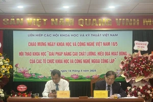 Quang cảnh hội thảo.