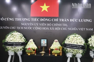 Lễ viếng nguyên Chủ tịch nước Trần Đức Lương tại Campuchia tại Đại sứ quán Việt Nam tại Campuchia.