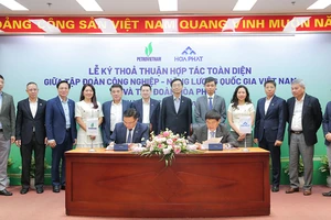 Lãnh đạo hai Tập đoàn ký thỏa thuận hợp tác toàn diện.
