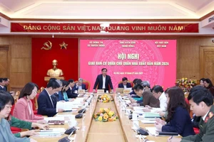 Hội nghị giao ban cơ quan chủ quản nhà xuất bản năm 2024.