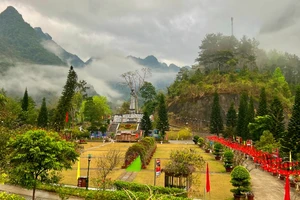 Phong cảnh nên thơ của núi rừng Pác Bó.