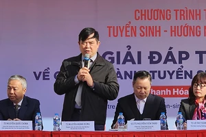 Đại diện Vụ Giáo dục đại học thông tin về điểm mới kỳ thi tuyển sinh năm 2025.