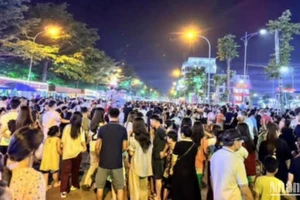 Tuyến phố đi bộ tại thành phố Thái Bình được khai thác thử nghiệm trong 12 tháng.