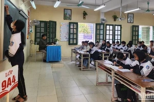 Khối lớp 9 ở các trường học trên địa bàn tỉnh Thái Bình tích cực ôn luyện chuẩn bị cho kỳ thi tuyển sinh vào lớp 10.