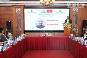 Hội nghị "Gặp gỡ Ấn Độ 2025" tại tỉnh Lạng Sơn. (Ảnh: Quốc Đạt)