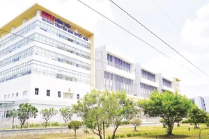 Bệnh viện Truyền máu huyết học tại cụm y tế Tân Kiên, huyện Bình Chánh, Thành phố Hồ Chí Minh.