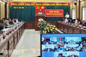 Quang cảnh hội nghị.