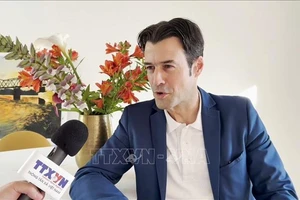 Giáo sư sử học Pierre Journoud, chuyên gia về lịch sử đương đại Việt Nam. (Ảnh: TTXVN)