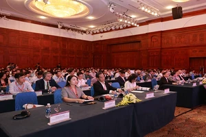Các đại biểu tham dự Diễn đàn phát triển khu công nghiệp Việt Nam 2025. (Ảnh: Thanh Tâm)