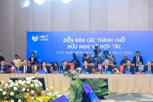 Quang cảnh Diễn đàn các thành phố Hữu nghị và Hợp tác-Đà Nẵng 2025.