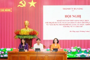 Hội nghị sơ kết 5 năm triển khai thực hiện Chỉ thị số 39-CT/TU của Ban Thường vụ Thành ủy Đà Nẵng về “Xây dựng thành phố Đà Nẵng an toàn-không bạo lực với phụ nữ và trẻ em".