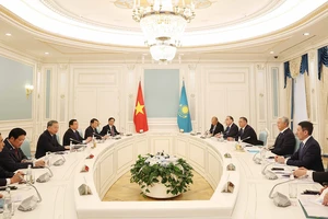 Tổng Bí thư Tô Lâm hội đàm với Tổng thống Kazakhstan Kassym-Jomart Tokayev