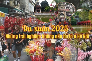 Du xuân 2025: Những trải nghiệm không nên bỏ lỡ ở Hà Nội