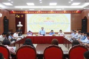 Quang cảnh hội nghị.