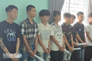 Các đối tượng có liên quan vụ án giết người, xảy ra ngày 19/6/2024, tại thành phố Hà Tiên.