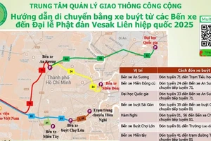 Hướng dẫn chi tiết lộ trình di chuyển bằng xe buýt đến Đại lễ Vesak