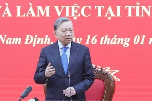 [Ảnh] Tổng Bí thư Tô Lâm thăm, làm việc tại tỉnh Nam Định