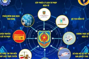 Bộ, ngành Tư pháp luôn chú trọng, chủ động ứng dụng công nghệ số vào trong công tác chuyên môn để nâng cao hiệu quả hoạt động. (Ảnh: TL)