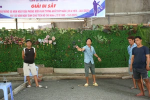 Cần Giờ là địa phương có phong trào bi sắt phát triển mạnh mẽ nhất tại Thành phố Hồ Chí Minh.