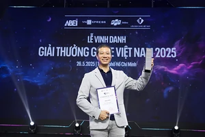 VNGGames vinh dự nhận giải Nhà phát hành game xuất sắc 3 năm liên tiếp. (Ảnh: VNG)