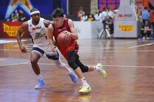 Saigon Heat giành chiến thắng trong trận mở màn. (Ảnh: VBA)