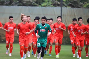 Các thành viên đội tuyển U22 Việt Nam sẵn sàng cho các mục tiêu quan trọng trong năm 2025. (Ảnh: VFF)