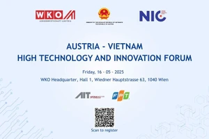 Diễn đàn lần đầu tiên về hợp tác công nghệ cao và đổi mới sáng tạo giữa Việt Nam và Áo. (Ảnh: NIC)