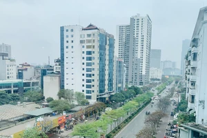 Thị trường bất động sản vùng Thủ đô được dự báo sẽ chuyển mình mạnh mẽ. (Ảnh: HNV)