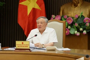 Phó Thủ tướng Thường trực Nguyễn Hòa Bình chủ trì cuộc họp Ban Chỉ đạo 751 (theo Quyết định số 751/QĐ-TTg ngày 11/4/2025 của Thủ tướng Chính phủ). (Ảnh: VGP)