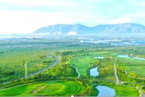 Khu công nghiệp Đô thị và Sân golf Châu Đức-Dự án có quy mô lớn nhất của Sonadezi hiện nay.