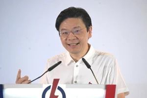 Thủ tướng Singapore Lawrence Wong. (Ảnh: THX/TTXVN)