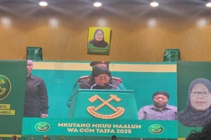Tổng thống Tanzania, Chủ tịch Đảng Chama Cha Mapinduzi - Tiến sĩ Samia Suluhu Hassan phát biểu tại Hội nghị.