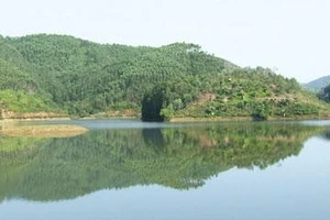 Hồ Suối Rồng (Thanh Thủy, Phú Thọ). Ảnh: XUÂN CHƯƠNG