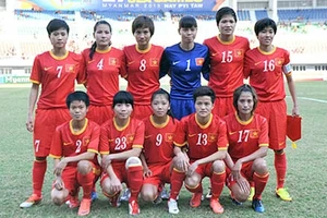 Đội tuyển Việt Nam giành HCB. Ảnh TTXVN