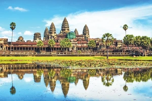 Mai vàng trên đất nước Chùa Tháp