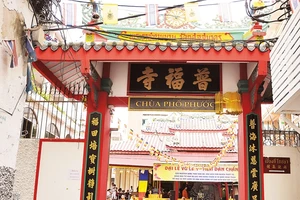 Chùa Phổ Phước, nơi đặt trụ sở Phật giáo Việt tông.