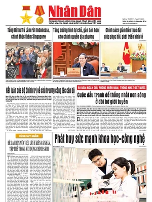 Báo Nhân Dân số 25322